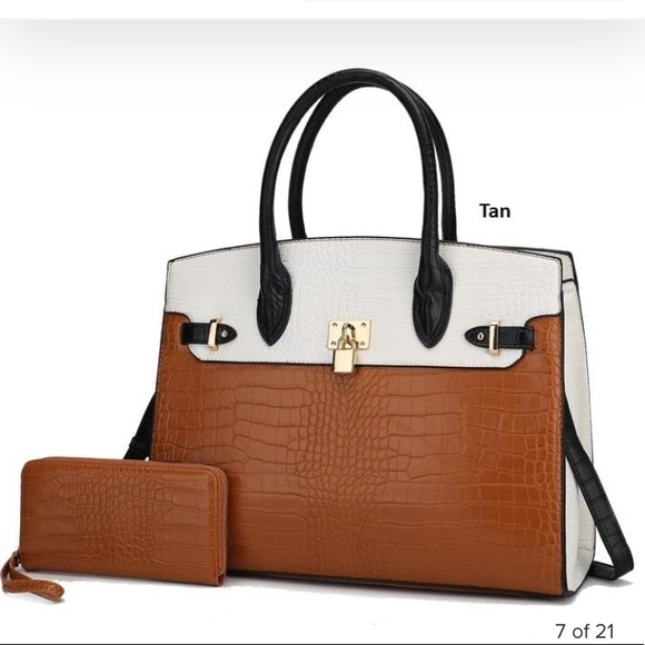 MKF Collection Anna Satchel & Wallet Set by Mia K. - Picture 4 of 14